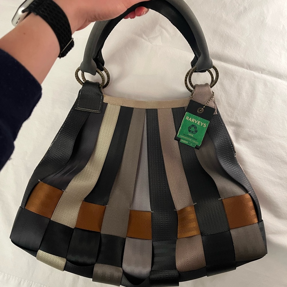 Harveys Recycled Seatbelt Handbag